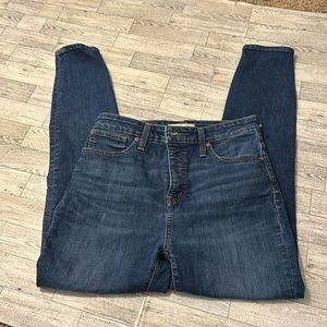 Madewell high rise skinny jeans